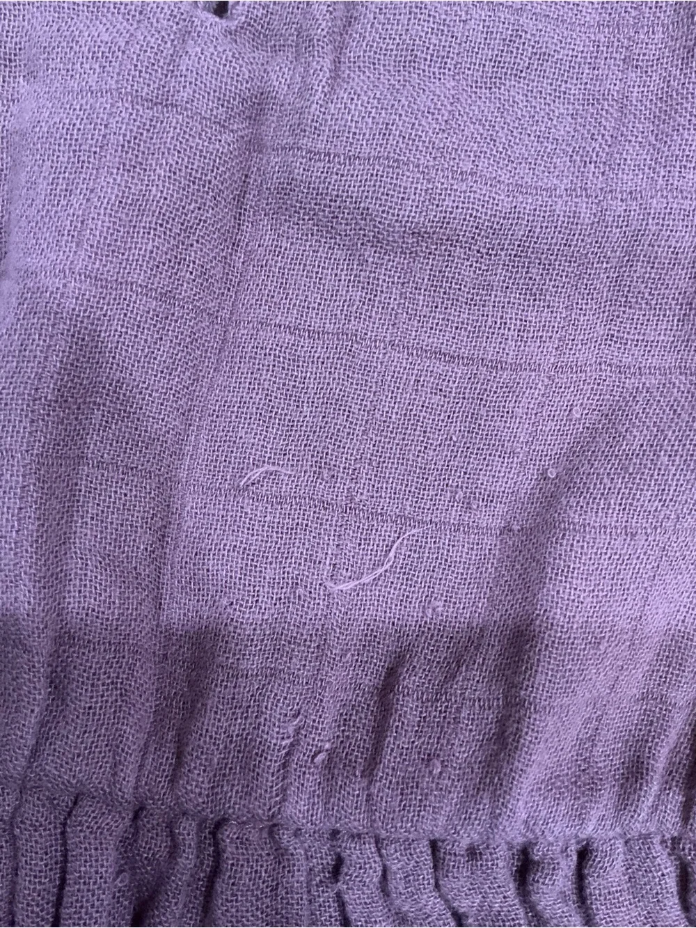City Mouse Size 4Y Mauve Smocked Long-Sleeve Dress